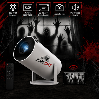 SCARE CAST PROJECTOR
